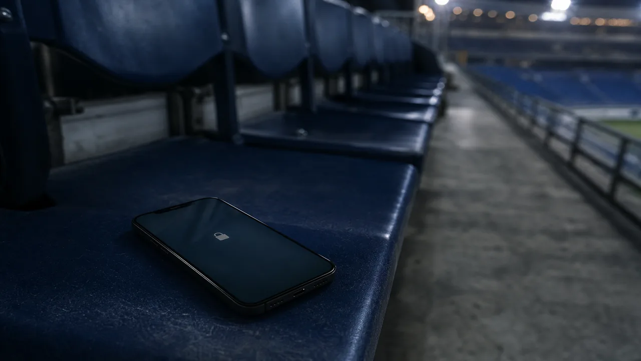 Téléphone verrouillé pendant une suspension de marché